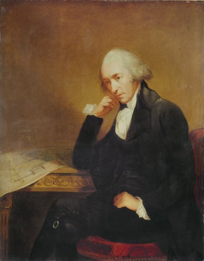 Retrato de James Watt (1736-1819) 1792 de Carl Frederick von Breda